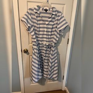ellos - Seersucker inspired plus-size dress size 26/28